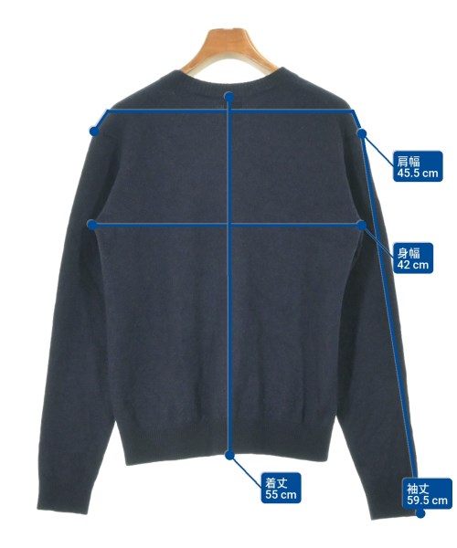 HUMAN MADE（ヒューマンメイド）ニット・セーター 紺 サイズ:M メンズ/2200631402015