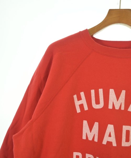 HUMAN MADE（ヒューマンメイド）スウェット 赤 サイズ:XXL メンズ/2200627083099