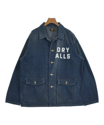 ぴ*ん様 HUMAN MADE フラワープリントカバーオール HUMAN MADE（ヒューマンメイド）カバーオール 紺 サイズ:XL メンズ