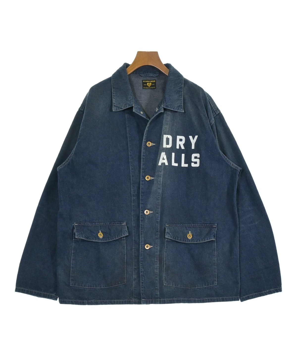 HUMAN MADE（ヒューマンメイド）カバーオール 紺 サイズ:XL メンズ