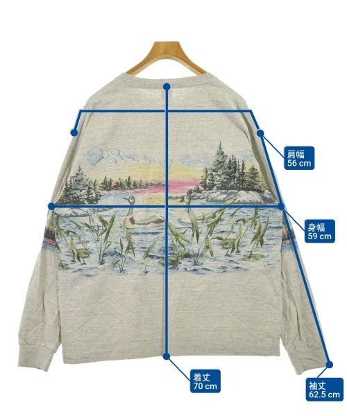 HUMAN MADE（ヒューマンメイド）Tシャツ・カットソー グレー サイズ:XXL メンズ/2200627083136