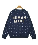 HUMAN MADE（ヒューマンメイド）ニット・セーター 紺 サイズ:L メンズ/2200632557240