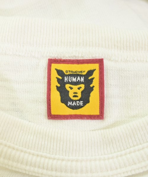 HUMAN MADE（ヒューマンメイド）Tシャツ・カットソー 白 サイズ:L メンズ/2200633103026