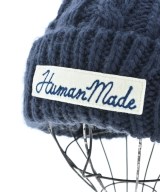 HUMAN MADE（ヒューマンメイド）ニットキャップ・ビーニー 紺 サイズ:F メンズ/2200632800513