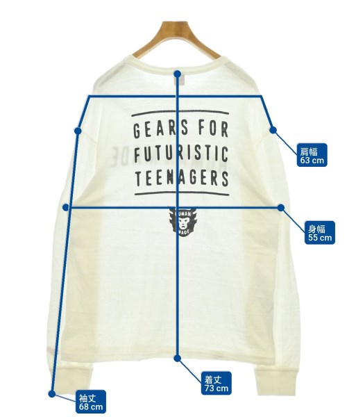 HUMAN MADE（ヒューマンメイド）Tシャツ・カットソー 白 サイズ:XXL メンズ/2200631567011