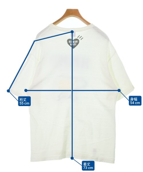 HUMAN MADE（ヒューマンメイド）Tシャツ・カットソー 白 サイズ:2XL メンズ/2200631567080