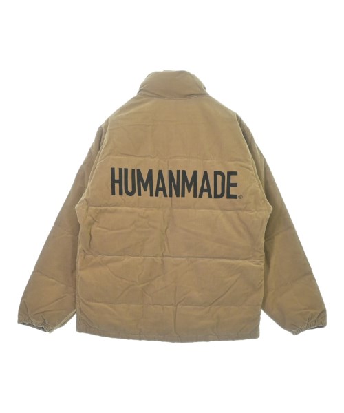 HUMAN MADE（ヒューマンメイド）ダウンジャケット/ダウンベスト ベージュ サイズ:L メンズ/2200609890011