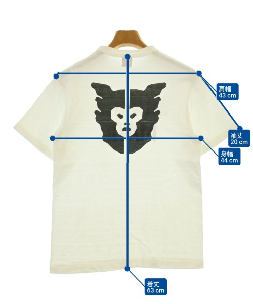 HUMAN MADE（ヒューマンメイド）Tシャツ・カットソー 白 サイズ:S メンズ/2200613015059
