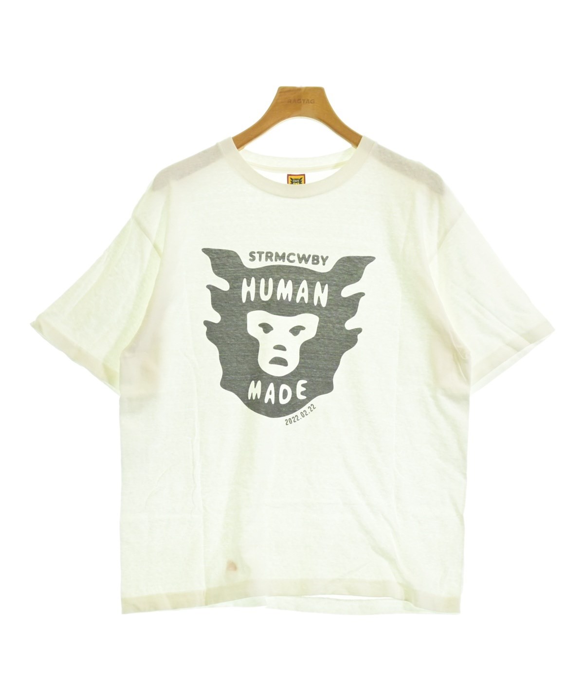 HUMAN MADE（ヒューマンメイド）Tシャツ・カットソー 白 サイズ:L