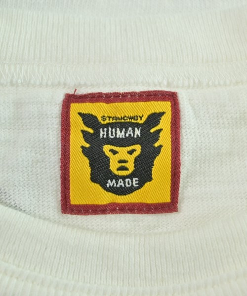 HUMAN MADE（ヒューマンメイド）Tシャツ・カットソー 白 サイズ:M メンズ/2200620307048