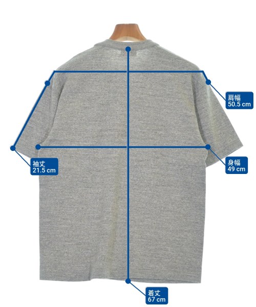 HUMAN MADE（ヒューマンメイド）Tシャツ・カットソー グレー サイズ:L メンズ/2200621021028