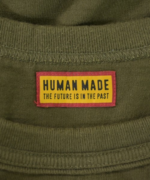 HUMAN MADE（ヒューマンメイド）Tシャツ・カットソー カーキ サイズ:L メンズ/2200621021042