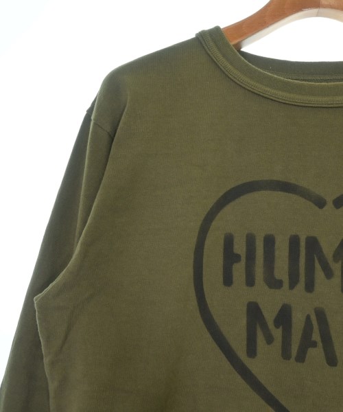 HUMAN MADE（ヒューマンメイド）Tシャツ・カットソー カーキ サイズ:L メンズ/2200621021042