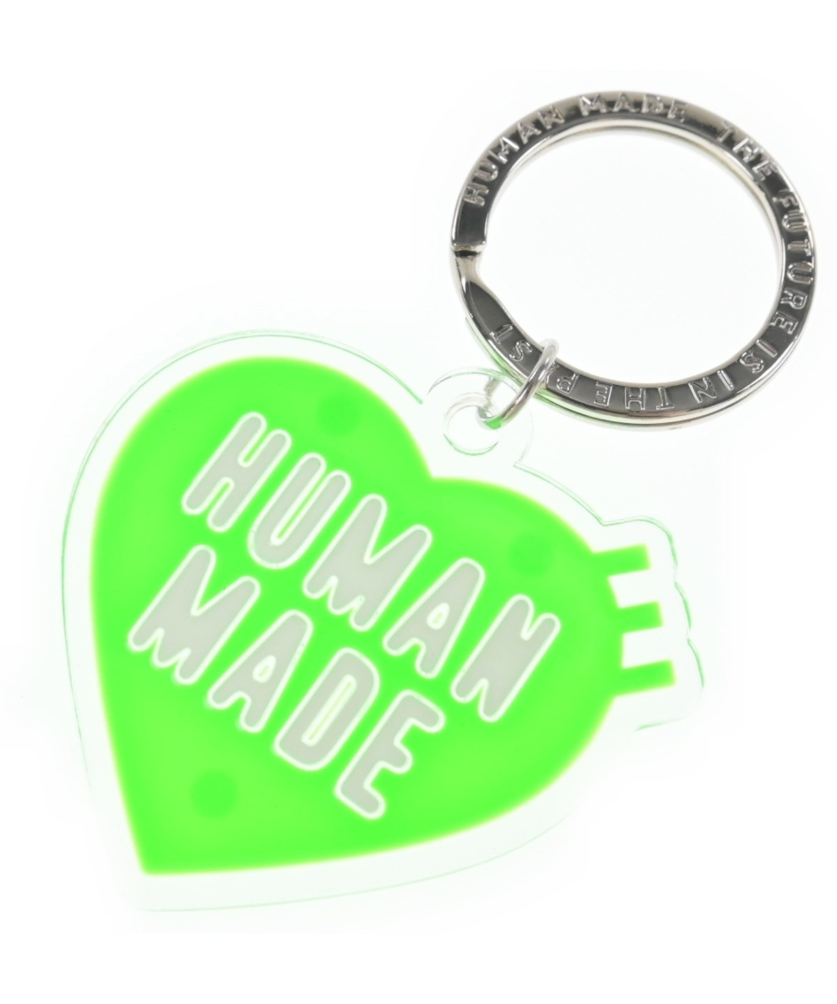 ヒューマンメイド　キーホルダー　店舗限定 HUMAN MADE（ヒューマンメイド）キーケース・キーホルダー 緑 サイズ:F