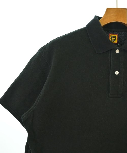 HUMAN MADE（ヒューマンメイド）ポロシャツ 黒 サイズ:S メンズ/2200602710033