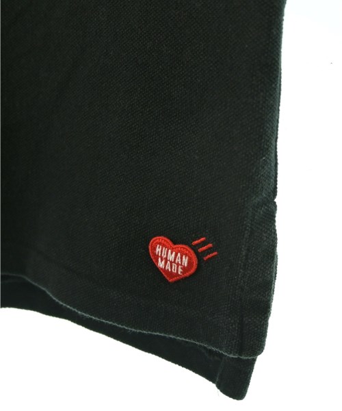 HUMAN MADE（ヒューマンメイド）ポロシャツ 黒 サイズ:S メンズ/2200602710033
