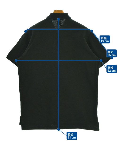 HUMAN MADE（ヒューマンメイド）ポロシャツ 黒 サイズ:S メンズ/2200602710033