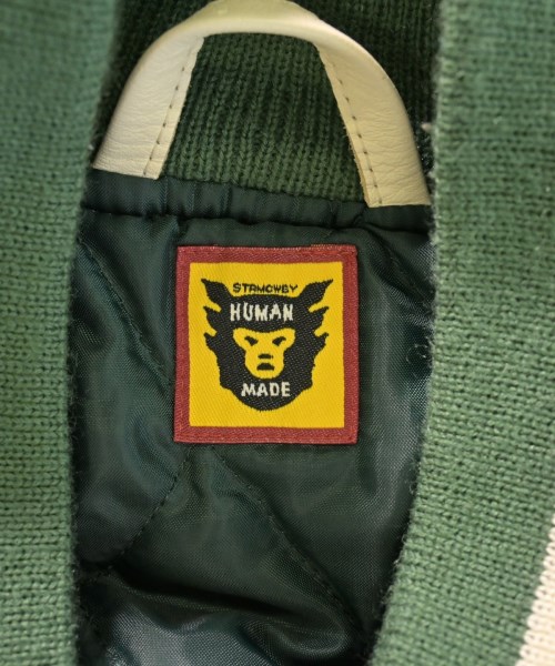 HUMAN MADE（ヒューマンメイド）スタジャン 緑 サイズ:S メンズ/2200608203010