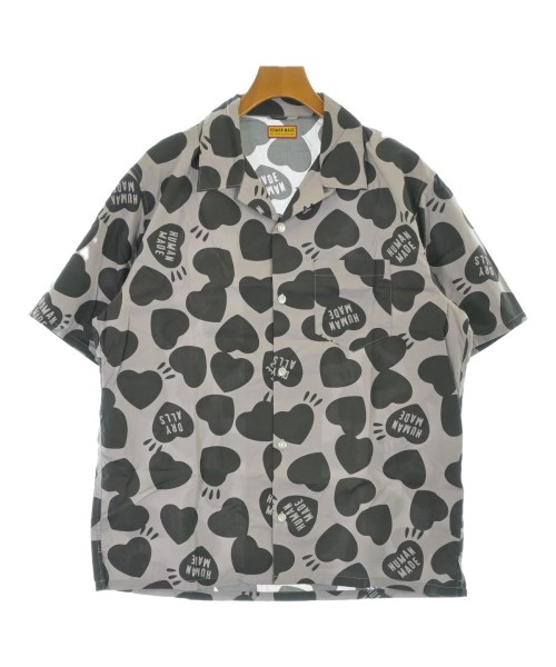 HUMAN MADE(ヒューマンメイド)カジュアルシャツ グレー サイズ:XL/2200672844034