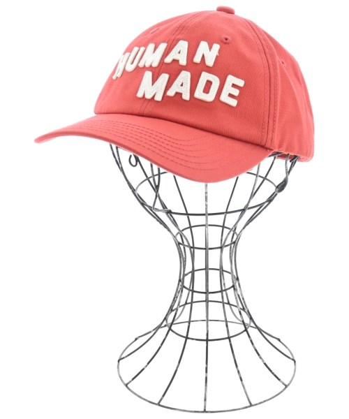 HUMAN MADE(ヒューマンメイド)キャップ 赤 サイズ:-/2200672844058