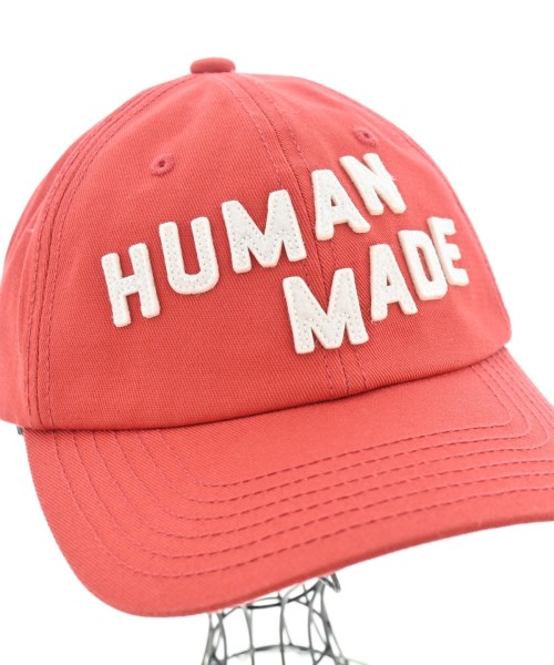 HUMAN MADE（ヒューマンメイド）キャップ 赤 サイズ:- メンズ/2200672844058