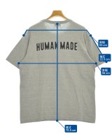 HUMAN MADE（ヒューマンメイド）Tシャツ・カットソー グレー サイズ:L メンズ/2200673344236