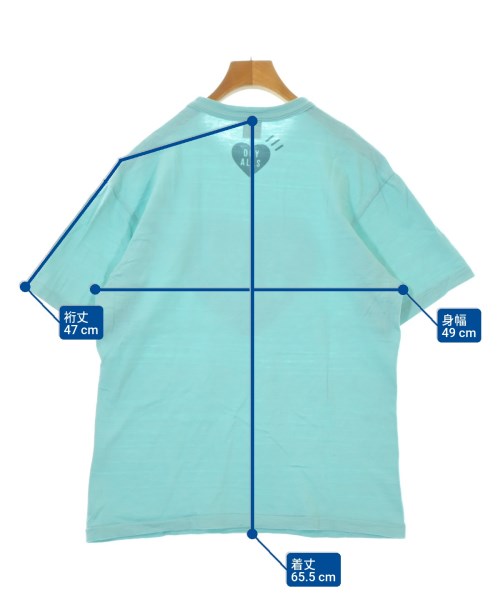 HUMAN MADE（ヒューマンメイド）Tシャツ・カットソー 青 サイズ:M メンズ/2200672684012