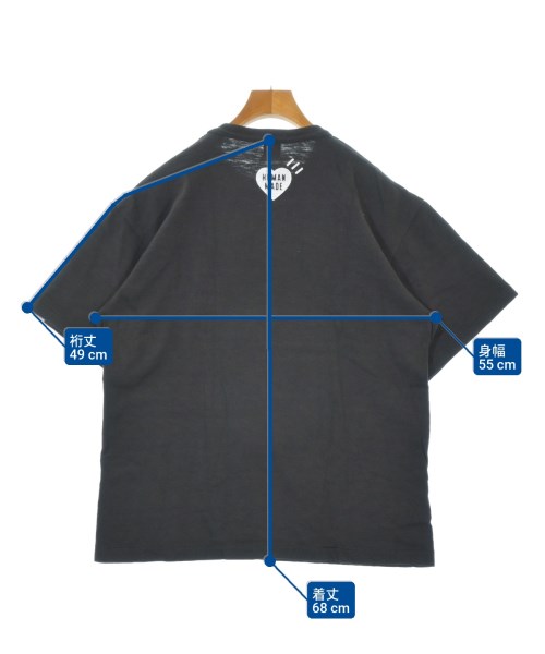 HUMAN MADE（ヒューマンメイド）Tシャツ・カットソー 黒 サイズ:XL メンズ/2200672684098
