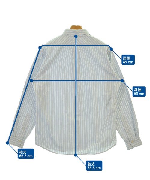 HUMAN MADE（ヒューマンメイド）カジュアルシャツ 青 サイズ:M メンズ/2200675542067