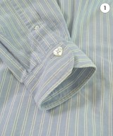 HUMAN MADE（ヒューマンメイド）カジュアルシャツ 青 サイズ:M メンズ/2200675542067