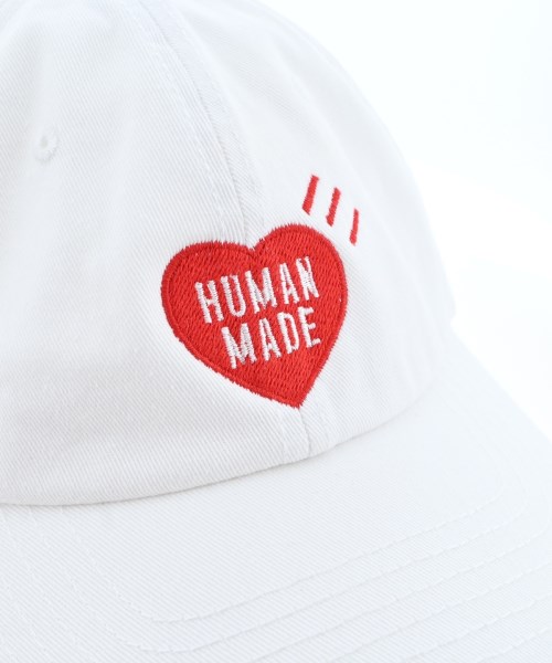 HUMAN MADE（ヒューマンメイド）キャップ 白 サイズ:- メンズ/2200675542111
