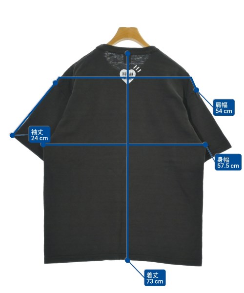 HUMAN MADE（ヒューマンメイド）Tシャツ・カットソー 黒 サイズ:-(XL位) メンズ/2200678198056