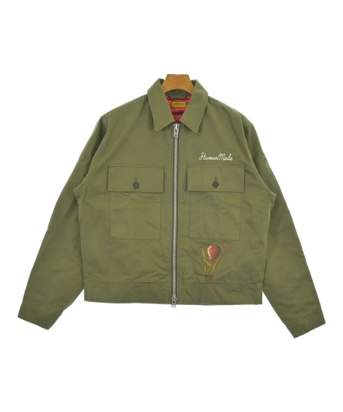 HUMAN MADE(ヒューマンメイド)ミリタリーブルゾン カーキ サイズ:S/2200678216019