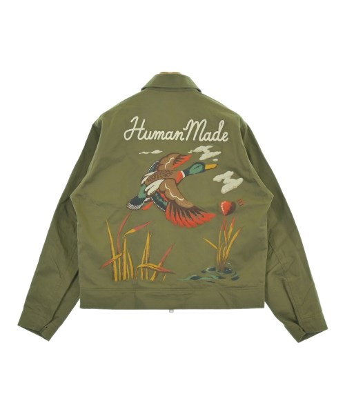 HUMAN MADE（ヒューマンメイド）ミリタリーブルゾン カーキ サイズ:S メンズ/2200678216019