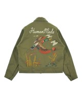 HUMAN MADE（ヒューマンメイド）ミリタリーブルゾン カーキ サイズ:S メンズ/2200678216019