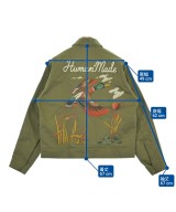 HUMAN MADE（ヒューマンメイド）ミリタリーブルゾン カーキ サイズ:S メンズ/2200678216019