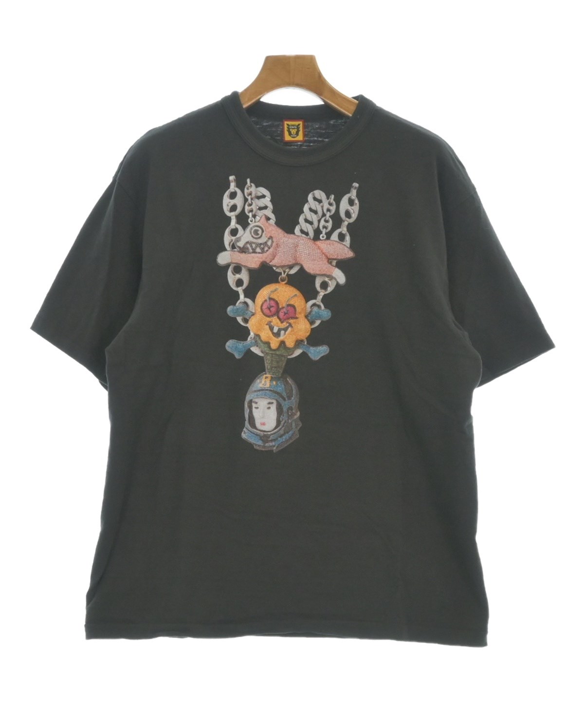 オンライン売り切れ　HUMAN MADE Tシャツ XLサイズ HUMAN MADE（ヒューマンメイド）Tシャツ・カットソー 黒 サイズ:-(XL位