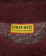HUMAN MADE（ヒューマンメイド）ニット・セーター 赤 サイズ:L メンズ/2200680101044