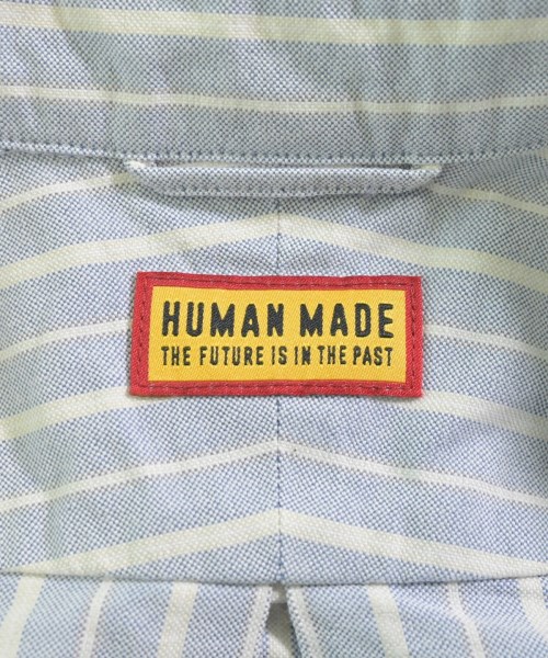 HUMAN MADE（ヒューマンメイド）カジュアルシャツ 青 サイズ:L メンズ/2200680101051