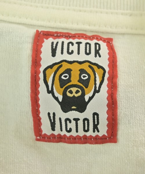 VICTOR VICTOR（ヴィクターヴィクター）Tシャツ・カットソー 白 サイズ:M メンズ/2200681409026