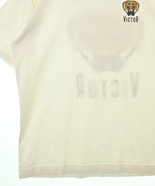 VICTOR VICTOR（ヴィクターヴィクター）Tシャツ・カットソー 白 サイズ:M メンズ/2200681409026