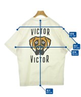 VICTOR VICTOR（ヴィクターヴィクター）Tシャツ・カットソー 白 サイズ:M メンズ/2200681409026
