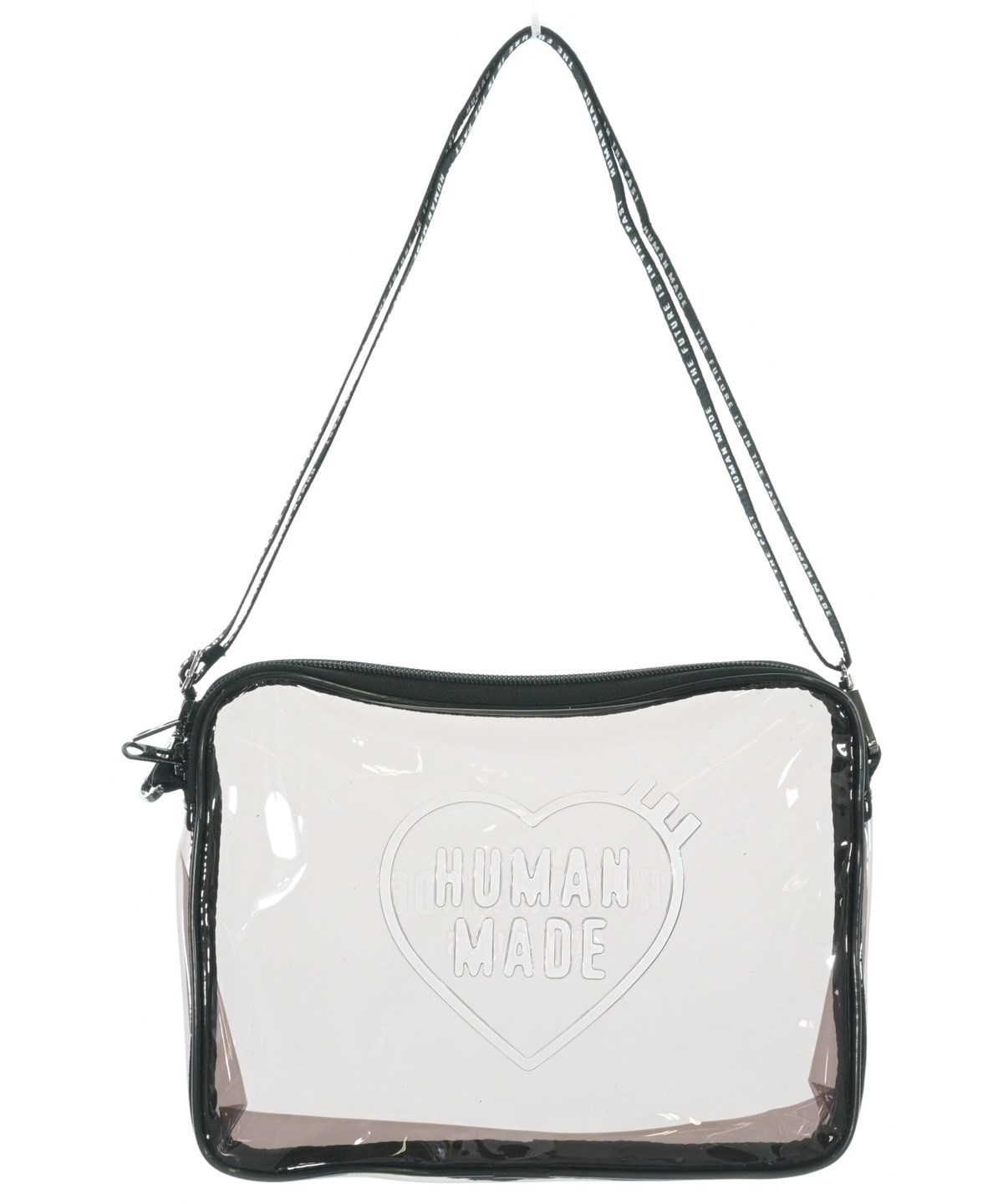 HUMAN MADE ショルダーバッグ黒 Human Made Shoulder Bag - A4収納対応