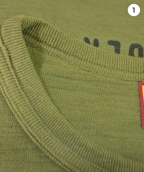 HUMAN MADE（ヒューマンメイド）Tシャツ・カットソー カーキ サイズ:XL メンズ/2200694830022