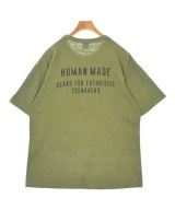 HUMAN MADE（ヒューマンメイド）Tシャツ・カットソー カーキ サイズ:XL メンズ/2200694830022