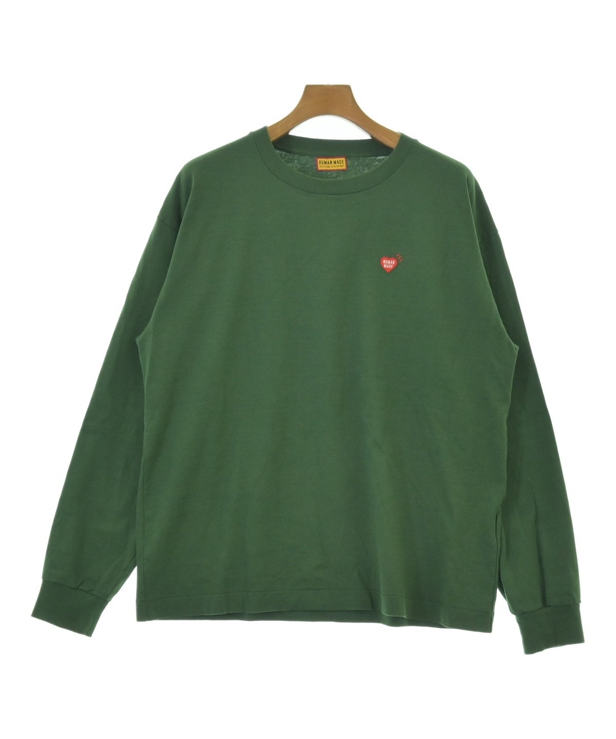 HUMAN MADE（ヒューマンメイド）Tシャツ・カットソー 緑 サイズ:L 