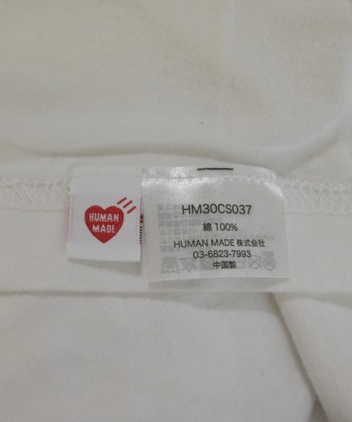 HUMAN MADE（ヒューマンメイド）Tシャツ・カットソー 白 サイズ:L メンズ/2200697736024