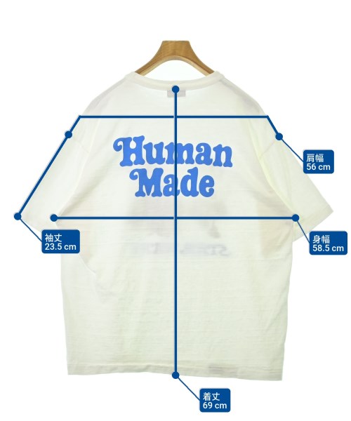 HUMAN MADE（ヒューマンメイド）Tシャツ・カットソー 白 サイズ:XXXL メンズ/2200698468023