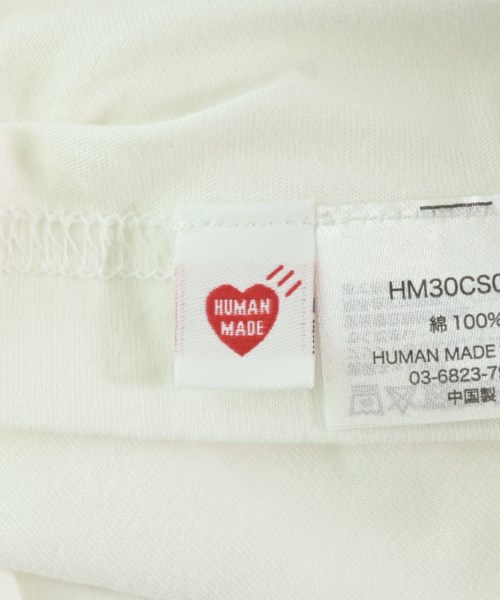 HUMAN MADE（ヒューマンメイド）Tシャツ・カットソー 白 サイズ:M メンズ/2200699164016