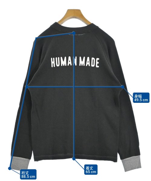 HUMAN MADE（ヒューマンメイド）Tシャツ・カットソー 黒 サイズ:M メンズ/2200700549252